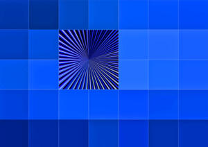Ausstellung 02-Fliesen002s-Blau-Plastik-Würfel